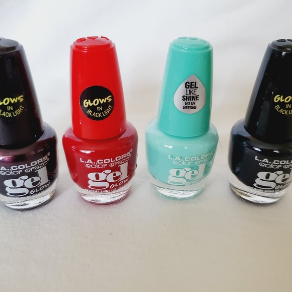 NEW L.A. Colors Gel-Like Extreme Shine Polish Set of 6 - Picture 5 of 5